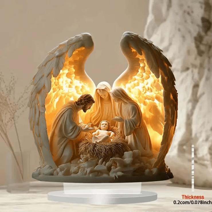 💗Buy 2 Get 1 Free💖LAST DAY SALE 49% OFF-🪽Gorgeous Angel Wings Cross Decoration✝️