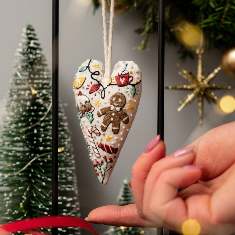 💖DIY Handmade Decorative Embroidery/Embroidery Kit