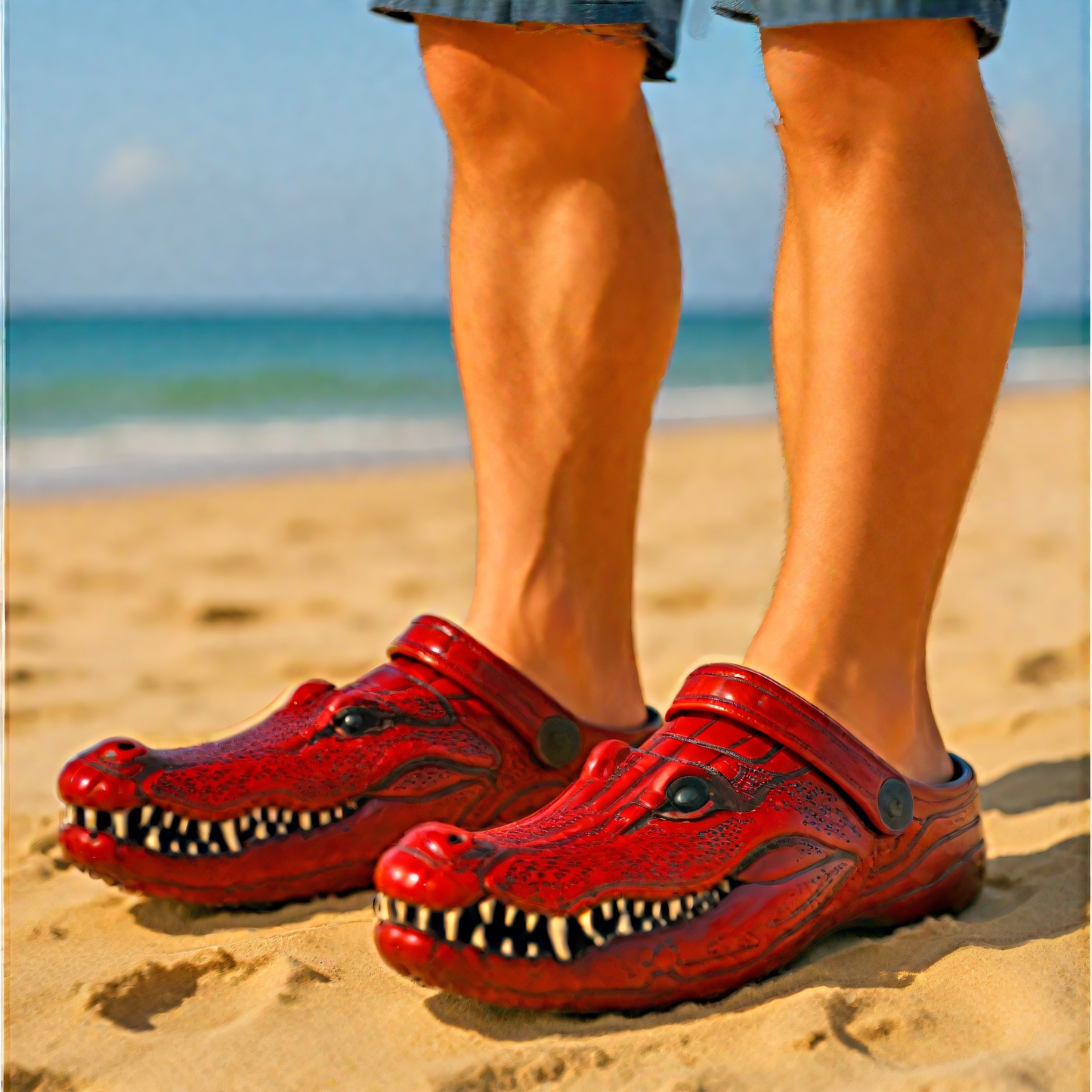 Funny Croc Slippers
