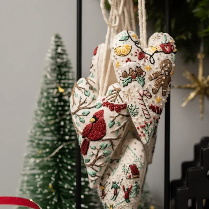💖DIY Handmade Decorative Embroidery/Embroidery Kit