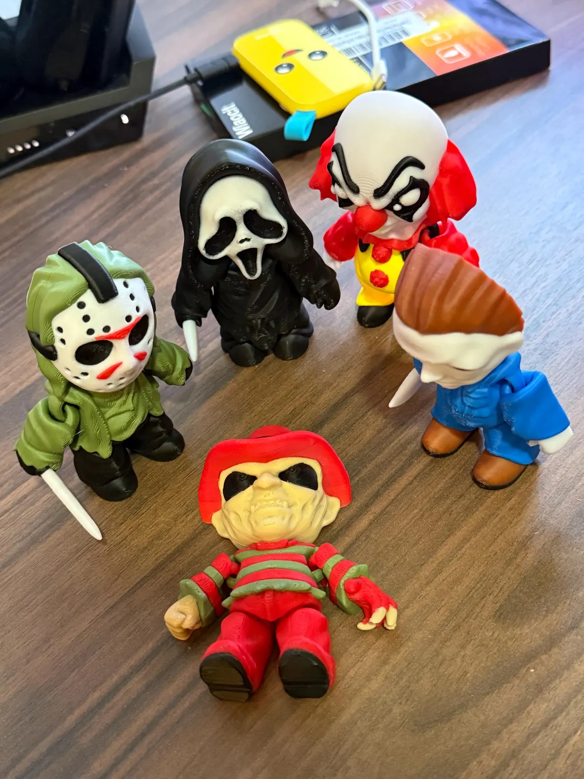 Horror Figures Halloween Decor Desk Buddy