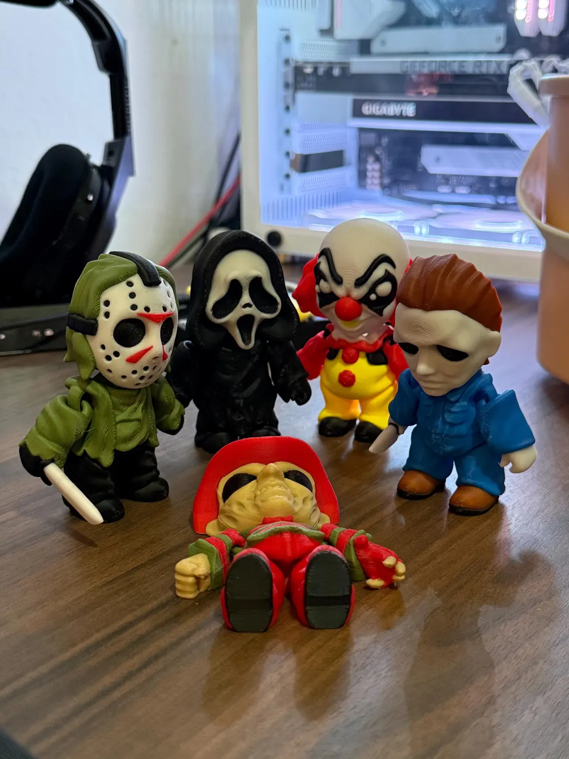 Horror Figures Halloween Decor Desk Buddy