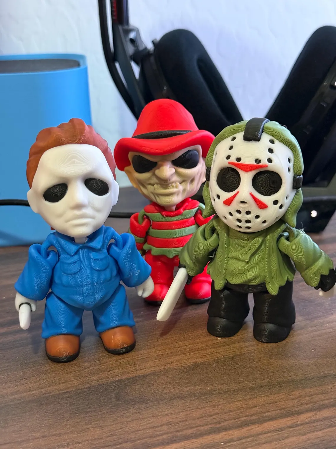 Horror Figures Halloween Decor Desk Buddy