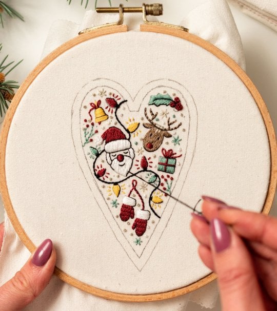 💖DIY Handmade Decorative Embroidery/Embroidery Kit